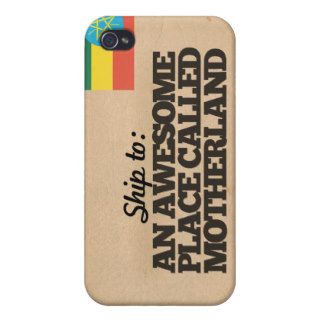 Ship me to Ethiopia Cases For iPhone 4