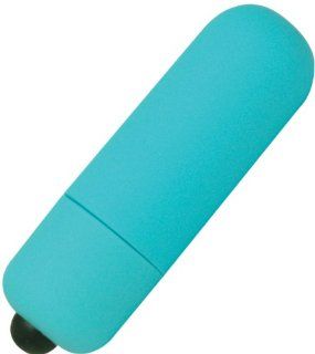 Powerful Waterproof Light Blue Velvety Soft Coated Bullet Vibrator Health & Personal Care