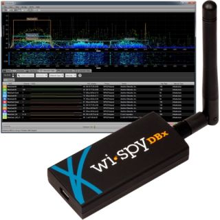 MetaGeek Wi Spy DBx   USB Spectrum Analyzer with Chanalyzer Software Racks, Mounts, & Servers