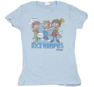 Kellogg's Rice Krispies Snap Crackle Pop Juniors T shirt XL Clothing