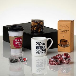 the tea lovers gift hamper by whisk hampers