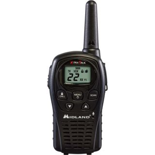 Midland Handheld GMRS Radio — Pair, 24-Mile Range, Model# LXT500VP3  Two Way Radios