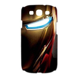 The Fashion cool Superhero Iron Man pattern for Samsung Galaxy S3 i9300 show Snap on hard Case 3D slim printed Cover creative gift Durable ultrathin Waterproof snowproof dirtproof shock proof Premium Quality by iDesign Studio Cell Phones & Accessories