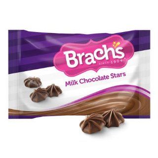 Brach's Stars Milk Chocolate 12 oz (6 pack)  Chocolate Candy  Grocery & Gourmet Food
