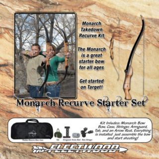 Western Recreation Monarch Recurve Bow Kit RH 25 lb. 719952