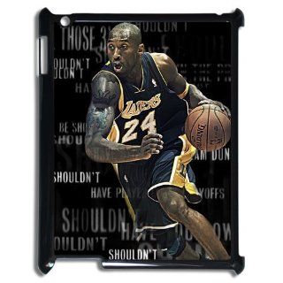 Unique Design NBA Los Angeles Lakers Superstar Kobe Bryant #24 Crossover Cover Hard Plastic Ipad 1/2/3/4 Case Cell Phones & Accessories