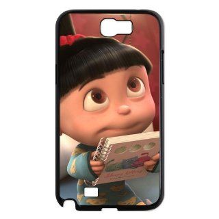 Best Design Cute Cartoon Despicable Me Agnes SamSung Galaxy Note 2 N7100 Case   Despicable Me Samsung Hard Plastic Case at sosweetycats store Computers & Accessories
