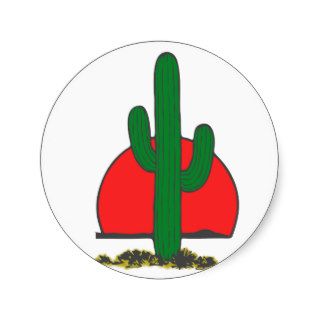 Ständerkaktus Kaktus cactus Stickers