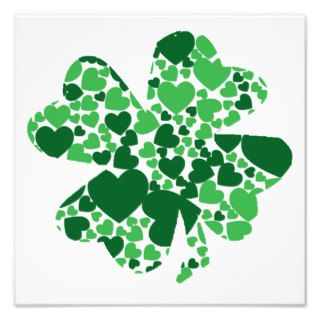 St. Patrick’s Day Shamrock Clover Photo Print