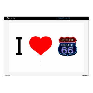 Historic Route 66  Kingman Arizona Decal For Laptop