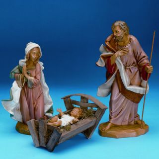 Fontanini Three Piece Holy Family Figurines Set