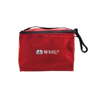 Winston Salem Koozie Six Pack Red Cooler 'Ram WSSU'  Sports Fan Coolers  Sports & Outdoors