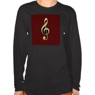 Bass Clef sign with "Like" graphic T shirt
