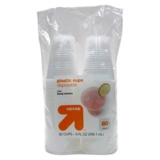 up & up™ Plastic Disposable Cups 80 ct