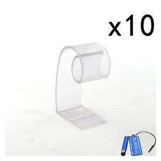 Bluecell Set of 10 Plastic Transparent Tablecover Table Cloth Clip Clamp for Home Party & Picnic (A20)   Tablecloths
