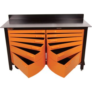 Swivel Storage Solutions 60in. Movable Workbench, Model# Pro60-3512  Workbenches