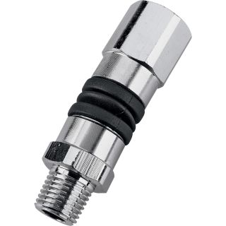 Milton Variable Angle Swivel Fitting — 1/4in. MNPT x 1/4in. FNPT, Model# S99681-1  Air Couplers   Plugs