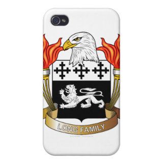 Long Family Crest iPhone 4/4S Cases