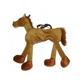 Plush Ride On Horse   Children party costume Toys & Games