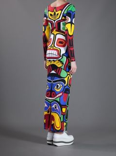 Adidas Originals By Jeremy Scott 'totem Pole' Dress