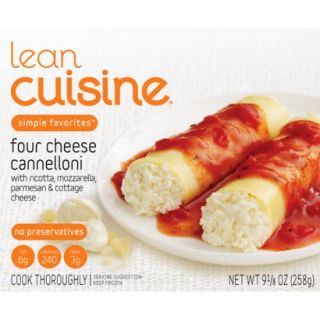 Lean Cuisine Simple Favorites Cheese Cannelloni