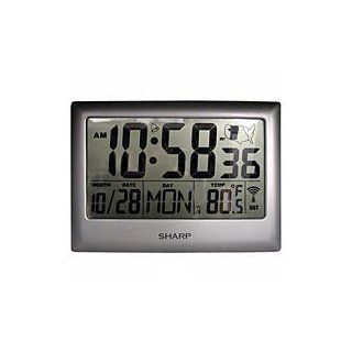 Sharp Atomic Clock with Jumbo Numbers   Wall Clocks