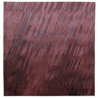 Burgundy Rain Printed Napkins