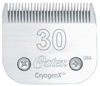 Oster CryogenX Professional Animal Clipper Blade, Size # 30  Pet Grooming Clipper Blades 