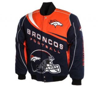 NFL Team Color Kick Off Twill Jacket —