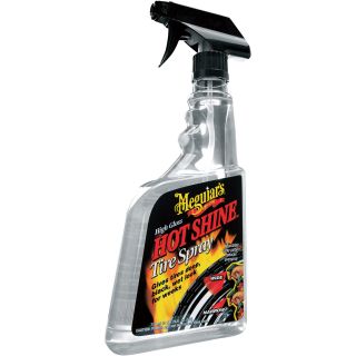 Meguiar’s Hot Shine Tire Spray — 24oz., Model# G-12024  Cleaners