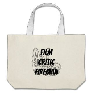 Film Critic Fireman Tote Bag