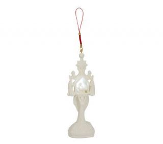 Mark Klaus 6 Lighted Hanging Angel & Holy Family Ornament —