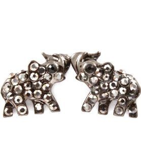 Elephant   Symbol of Wisdom, Luck, Loyalty   Mini Mini Elephant Earrings Jewelry