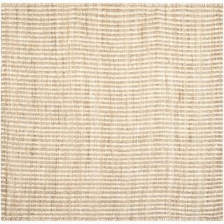Safavieh Hand loomed Sisal Style Natural/ Ivory Jute Rug (7' x 7' Square) Safavieh Round/Oval/Square