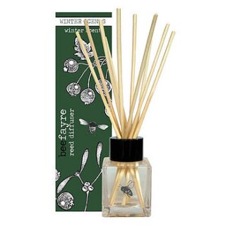 winter scent reed diffuser by beefayre