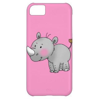 cute baby rhino case for iPhone 5C