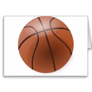 Basketball Greeting Card