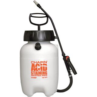 Chapin Industrial Acid-Staining Sprayer — 1-Gallon, 40 PSI, Model# 22230XP  Portable Sprayers