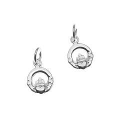 Beadaholique Silverplated Irish Claddagh Love and Friendship Charms (Set of 2) Beadaholique Beading Charms