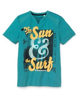 GUESS Kids Boys' Turquoise Tee   Sizes S XL's