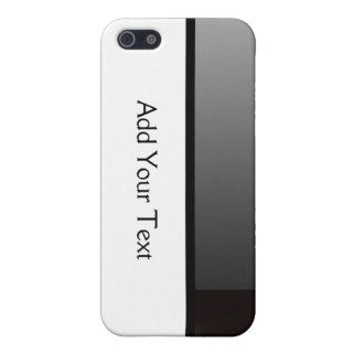 Black and White Peekaboo Cat iPhone 5 Case