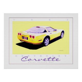 1992 Chevrolet Corvette Posters
