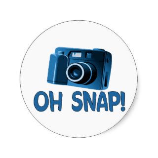 Oh Snap Camera Sticker