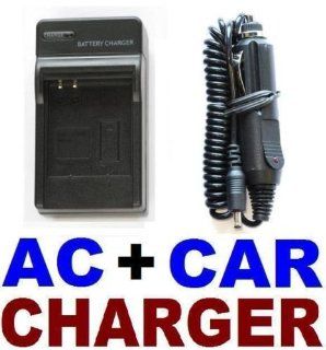 AC Wall Charger + In Car Charger Adapter NP FE1 NPFE1  Camera & Photo