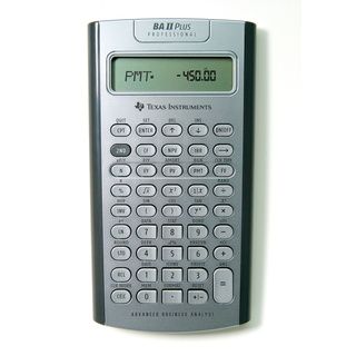 Texas Instruments TI BA II Plus Professional Financial Calculator Texas Instruments Financial Calculators