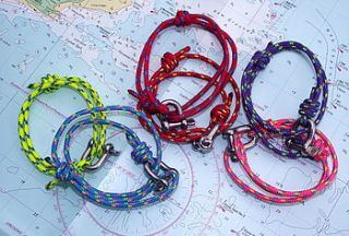 sailors shackle friendship bracelet by paul newell sails