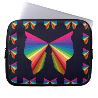 Sparkly Rainbow Laptop iPad Case CricketDiane Laptop Computer Sleeves