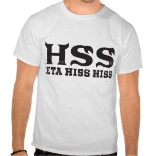 HSS   ETA HISS HISS   Logo Shirt