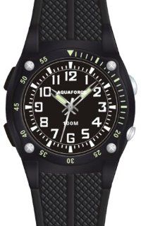 Aqua Force Flashlight Analog Quartz Watch, Black Sports & Outdoors