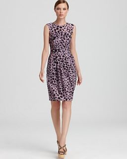 Moschino Cheap and Chic Dress   Ruched Leopard's